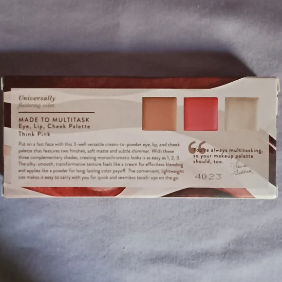 Laura Geller Quartz Crystals Eyeshadow and Made To Multitask Think Pink Palettes - Picture 9 of 12